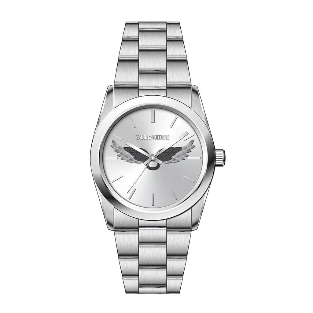 ZADIG & VOLTAIRE Montre Zadig et Voltaire Collection Zadig en Acier Argenté