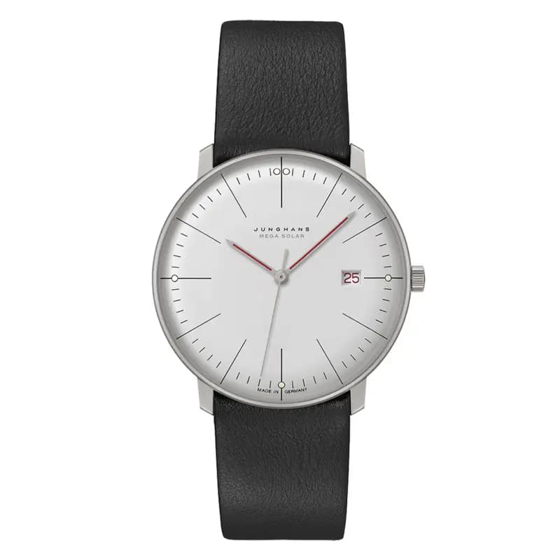 Junghans Montre Max bill Mega Solar Bauhaus 59/2326.02