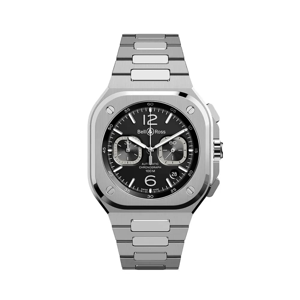Bell & Ross BR 05 Chrono Black Steel