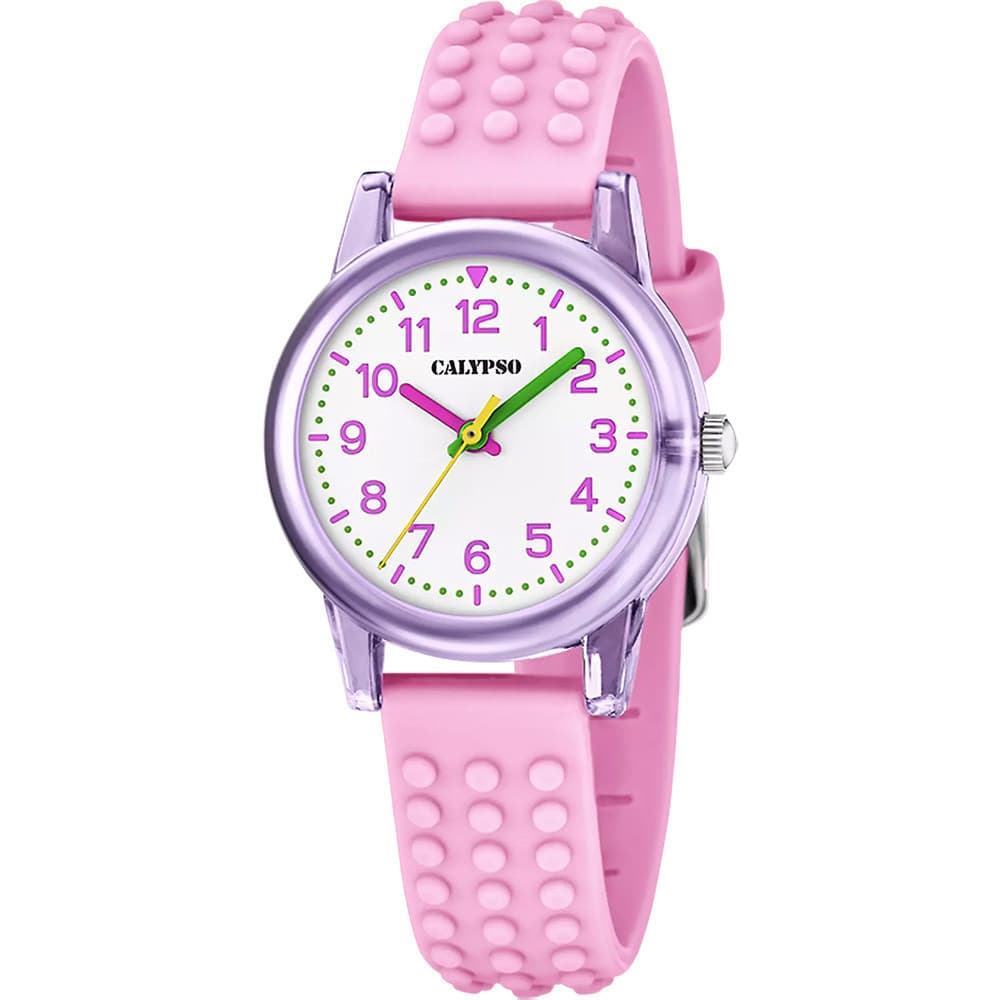Calypso Montre Calypso en Caoutchouc Rose