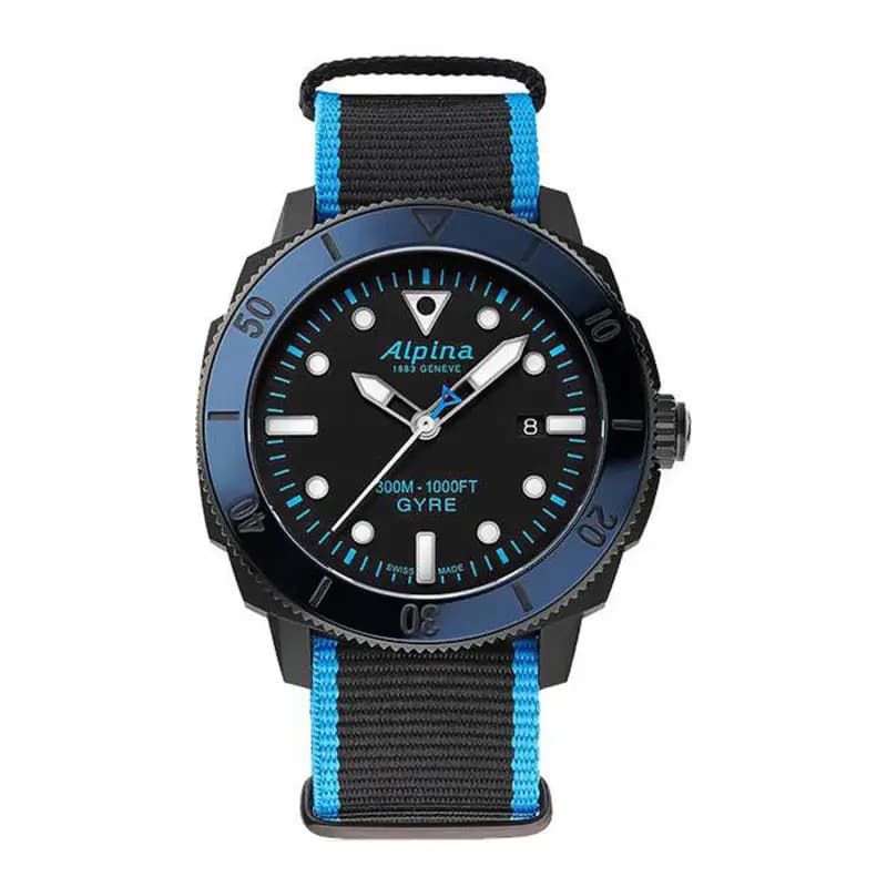Alpina Montre Seastrong Diver Gyre AL-525LBN4VG6