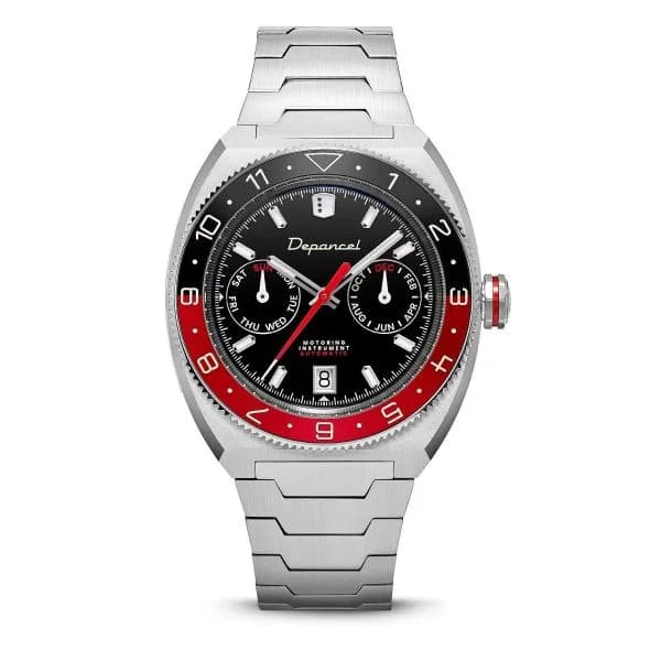 Depancel Montre Depancel Allure D[R]IVER Cadran Noir Bracelet Acier Inoxydable