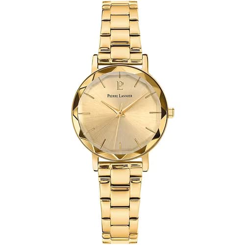 Collection Multiples Montre Femme PIERRE LANNIER MULTIPLES en Acier Jaune