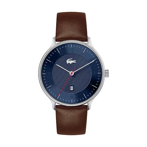 Lacoste Montre Analogique Homme Lacoste Cuir Marron 2011137 - Cleor