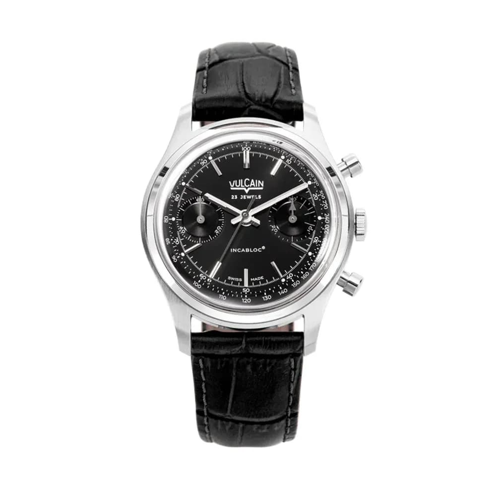 Vulcain Chronograph Noir - 38MM