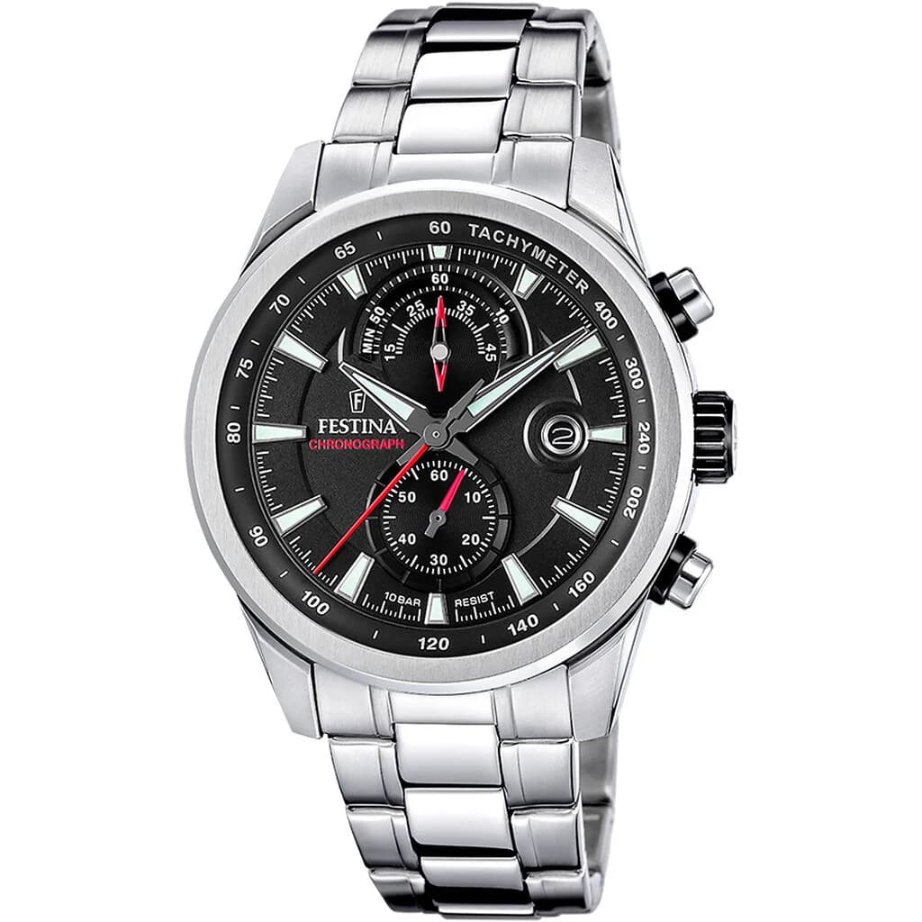 Festina Montre Festina Timeless Chronograph Noir