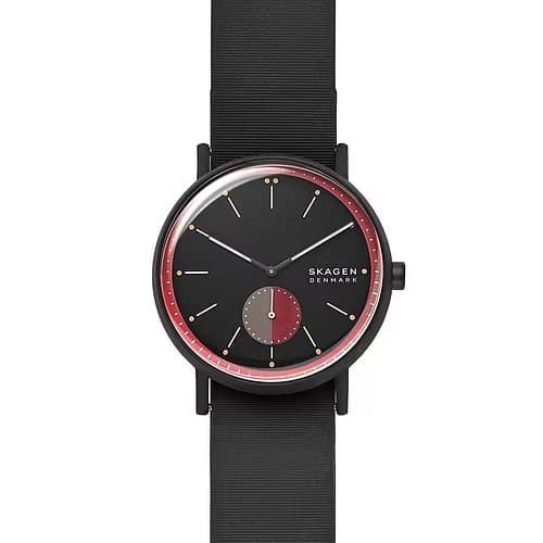 Skagen Montre Homme SKAGEN en Silicone Noir Etanche