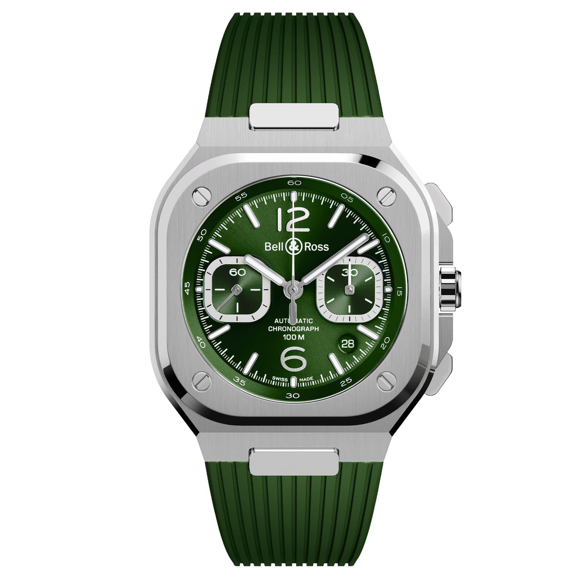 Bell & Ross BR 05 Chrono Green Steel