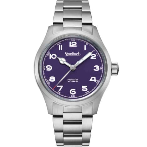 Hanhart Montre Hanhart Pioneer Preventor HD12 - Silk Purple Automatique diamètre 39 mm- 792L.874-6429
