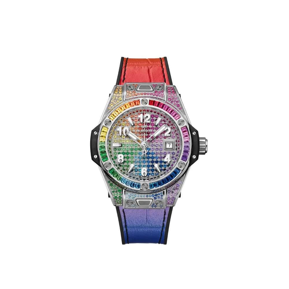 Hublot One Click Steel Rainbow