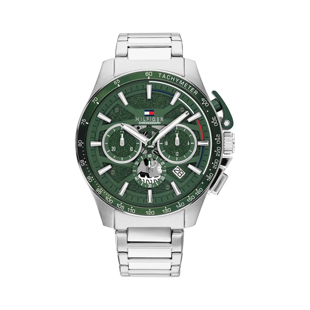 Tommy Hilfiger Montre Tommy Hilfiger Bank Vert