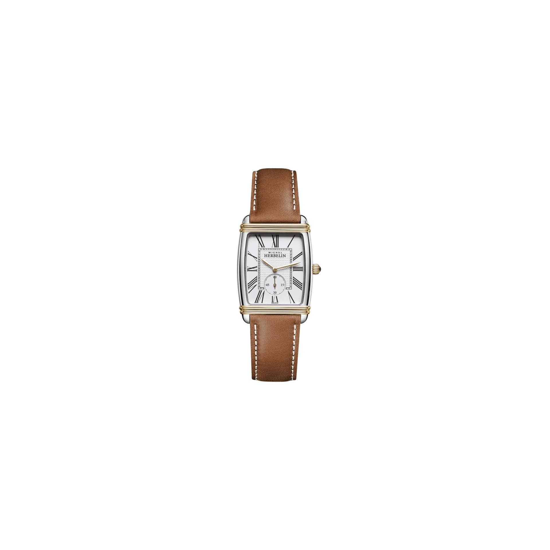 Michel Herbelin Montre michel herbelin Art déco Acier et PVD Doré - 10638/T08GO