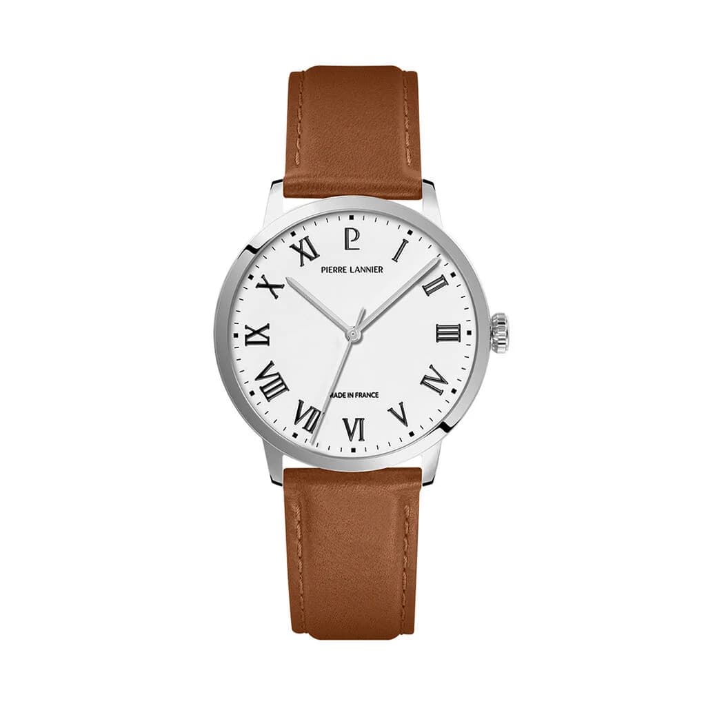 Pierre Lannier Montre Pierre Lannier Lannier Interval Blanc
