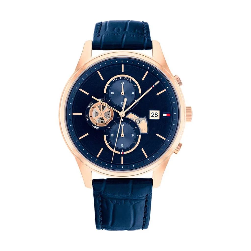 Tommy Hilfiger Montre Tommy Hilfiger Weston Bleu