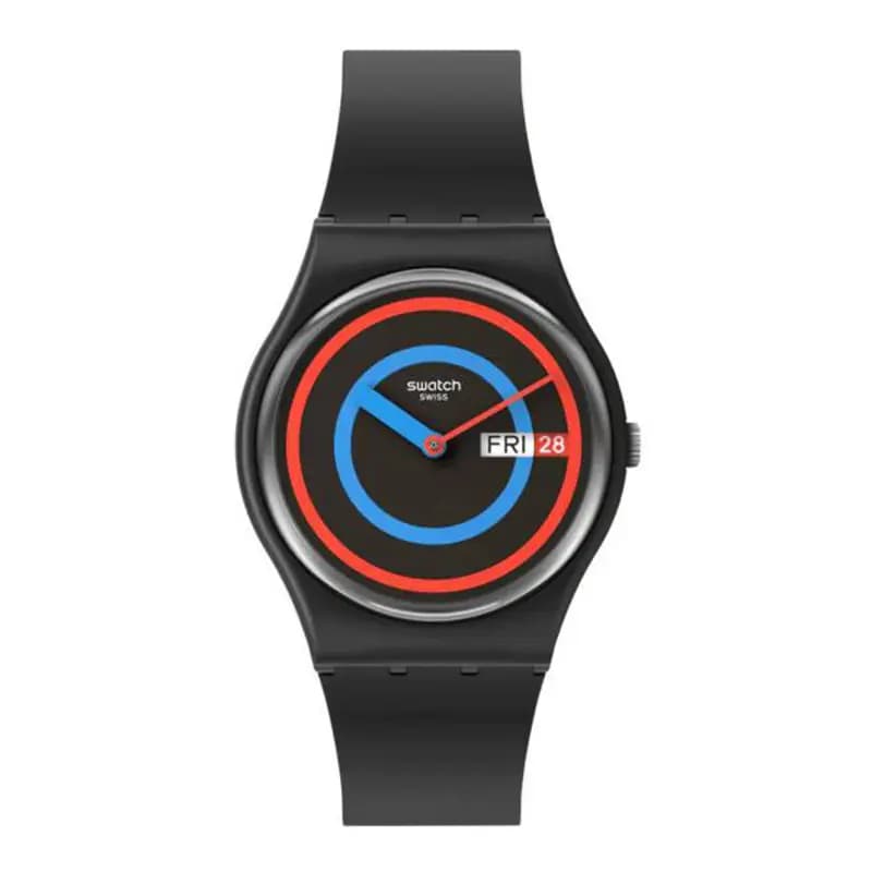 Swatch Montre Circling Black SO28B706