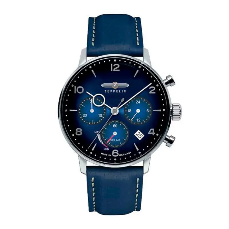 Zeppelin Montre Hindenburg Chronograph Solar 8086-3
