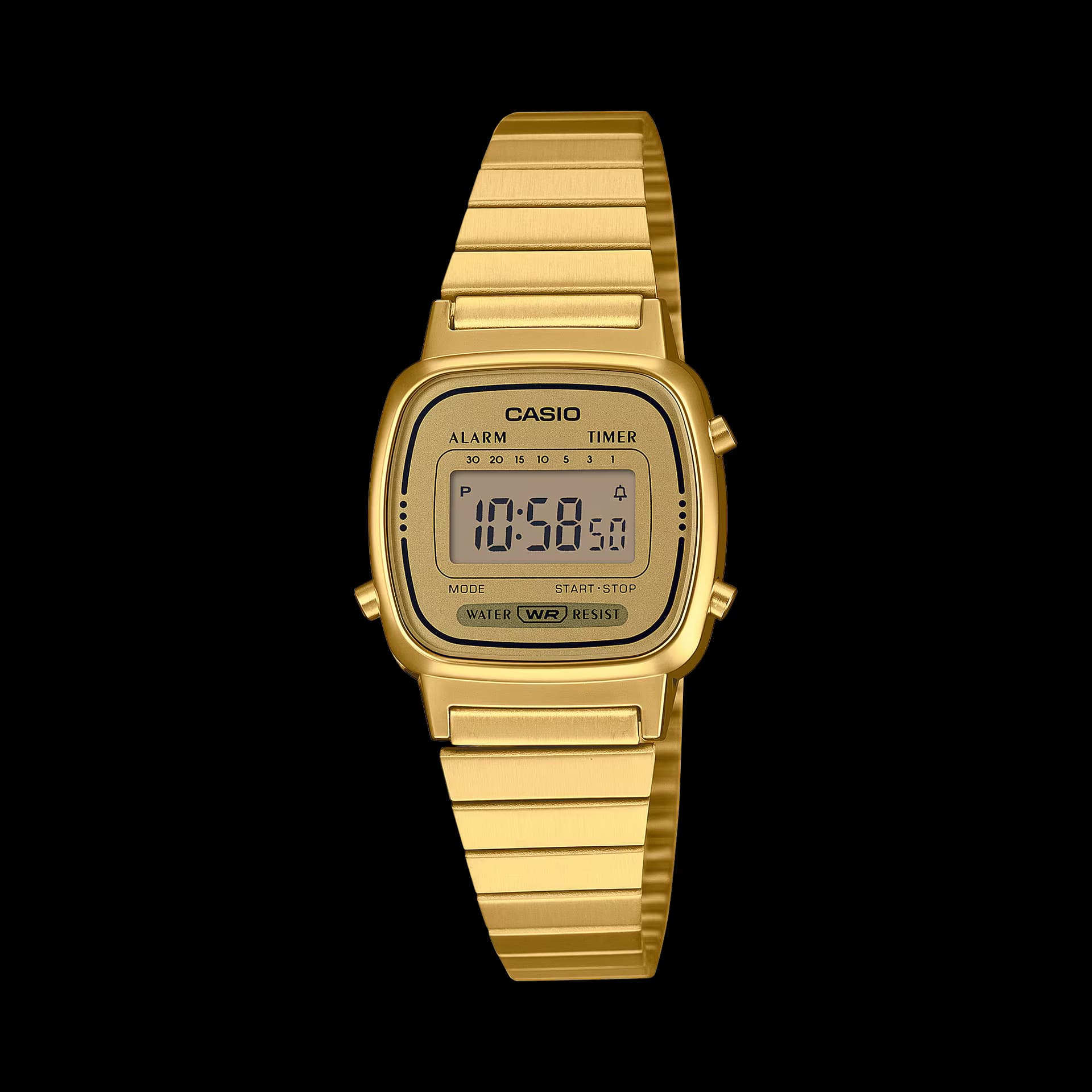 Casio Collection Vintage — cadran champagne