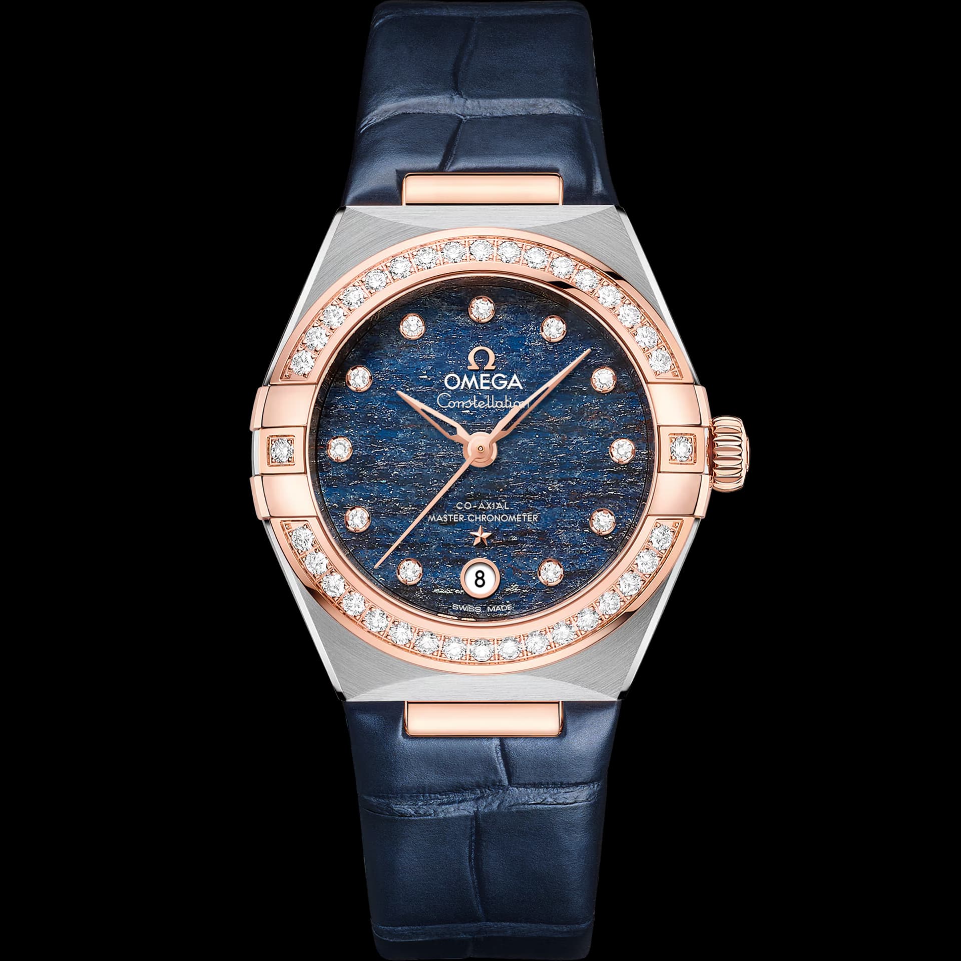 Omega Constellation 29 mm — cadran bleu
