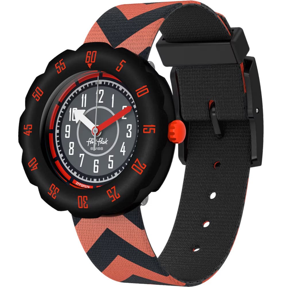 Flik Flak Montre Flik Flak en Plastique Bicolore