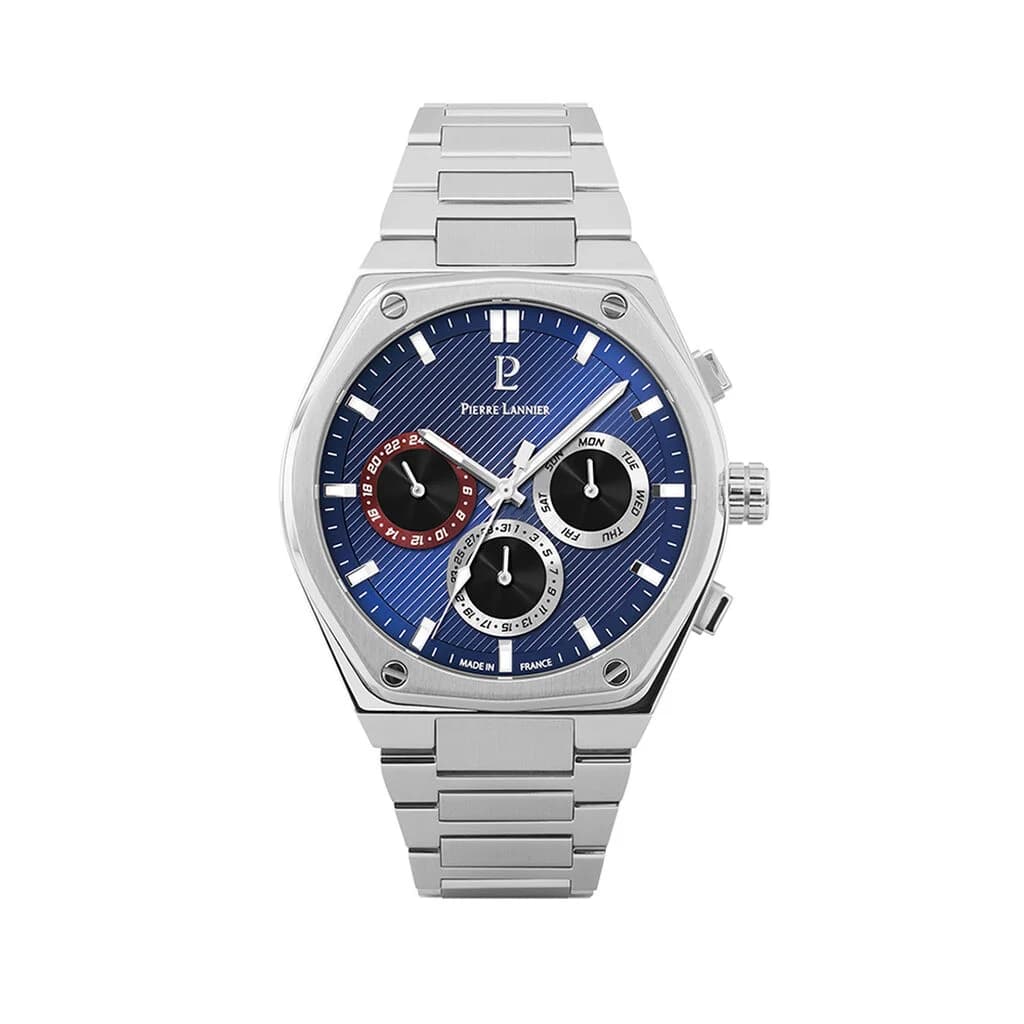 Pierre Lannier Montre Pierre Lannier Copilote Bleu