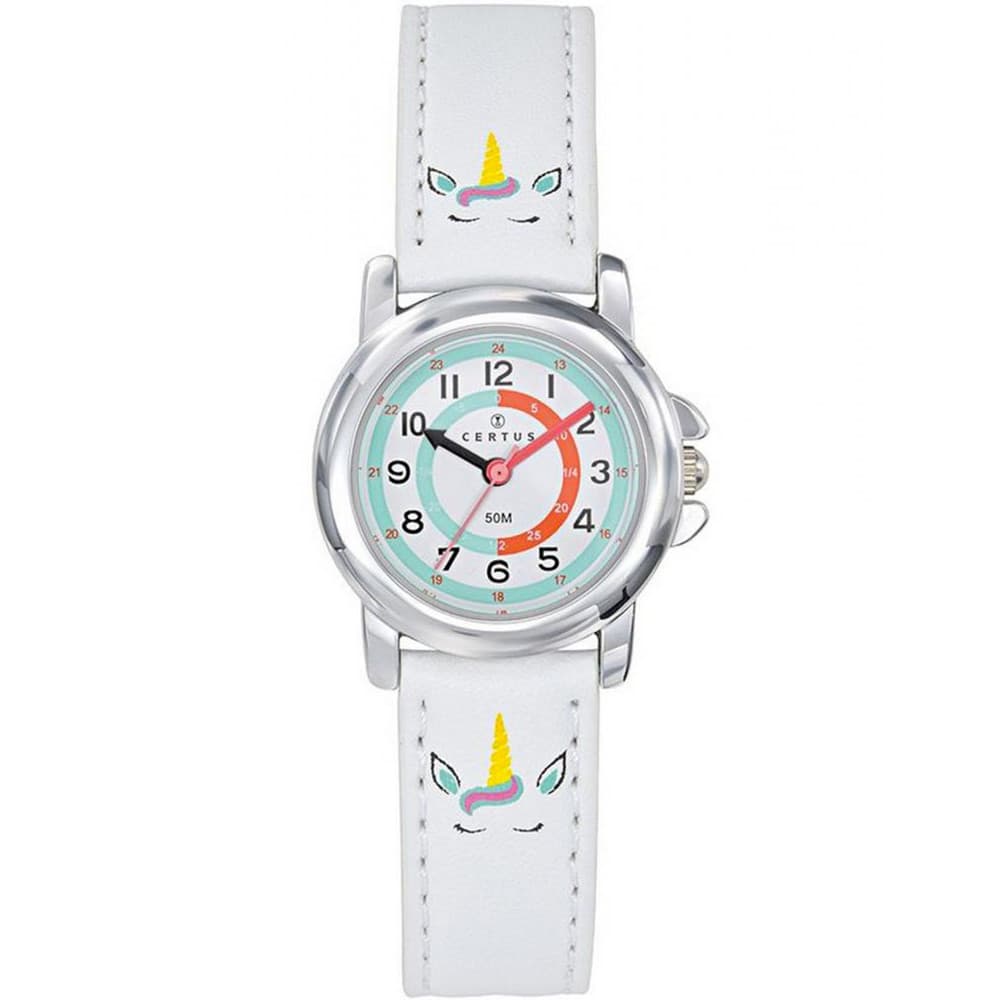 Certus Montre Certus en Cuir Blanc