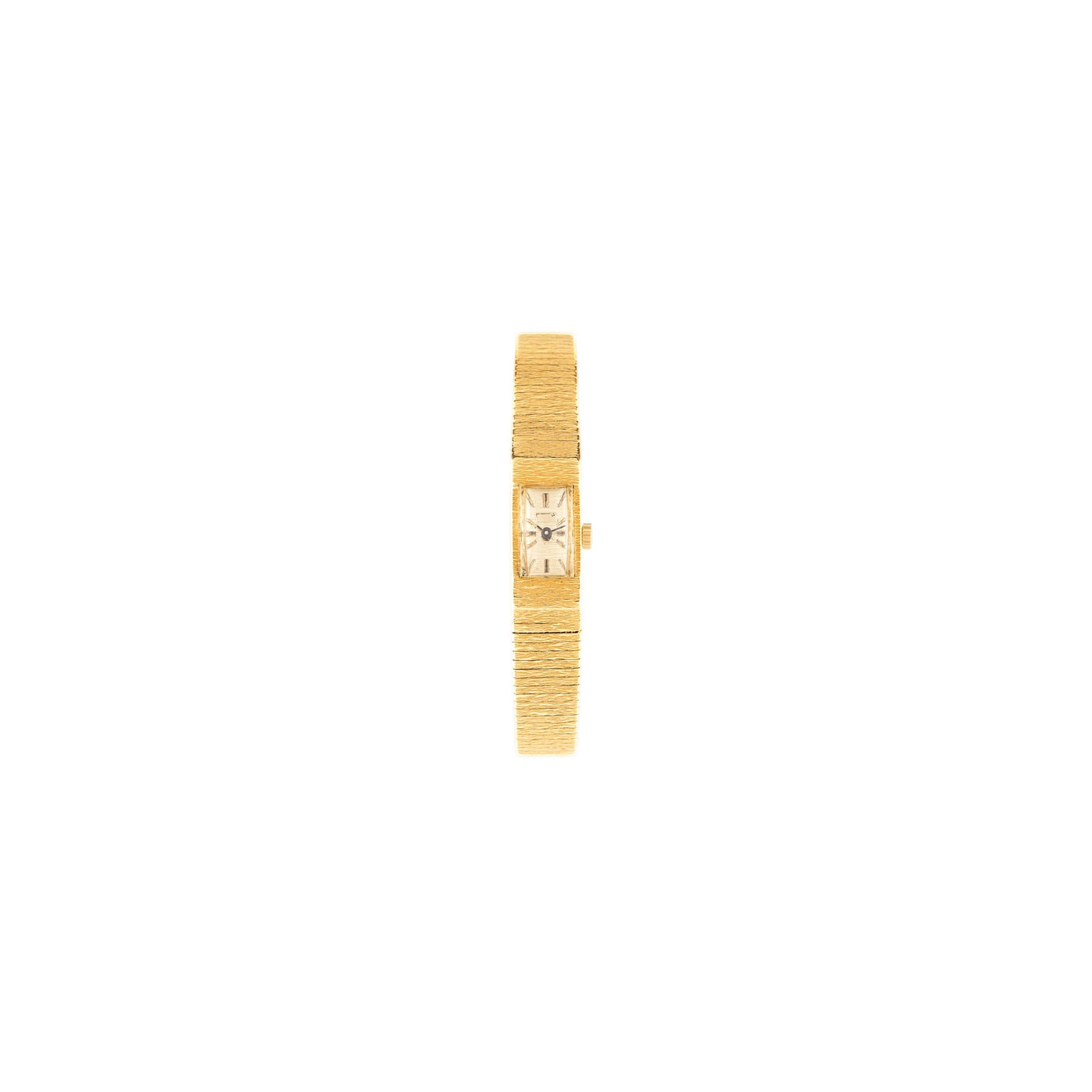 Lepage Montre Lepage or jaune 750 millièmes mécanique à remontage manuel 1965s 10 mm x 23 mm