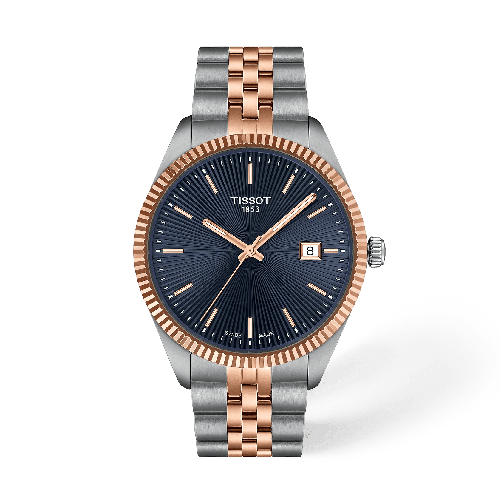 Tissot Ballade 40mm — cadran bleu
