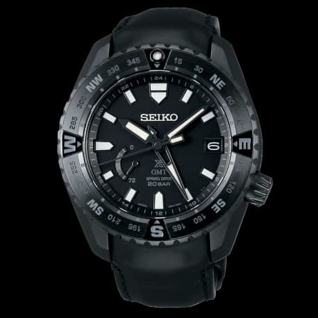 Seiko Prospex — cadran noir spring-drive