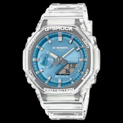 Casio Montre Homme Casio Résine Transparent GA-2100BM-7A2ER