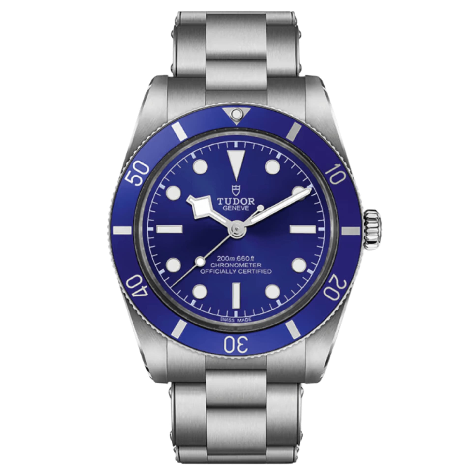 Tudor Black Bay 54 — cadran bleu