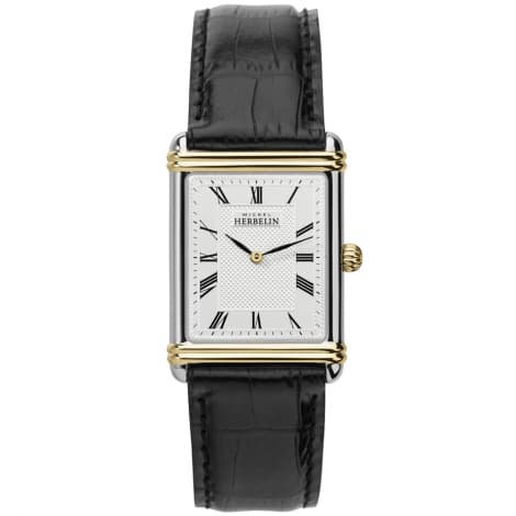Michel Herbelin Montre Michel Herbelin Art Déco Acier et PVD - 17468T08