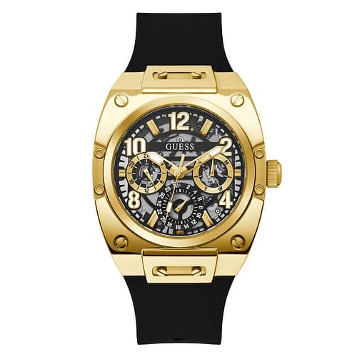 Guess Montre Homme GUESS en Silicone Noir Etanche
