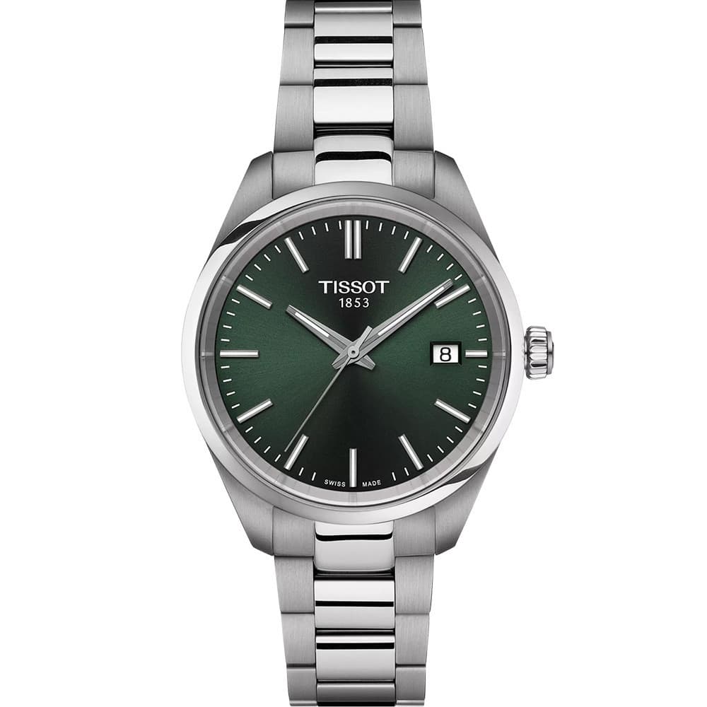 Tissot PR100 — cadran vert