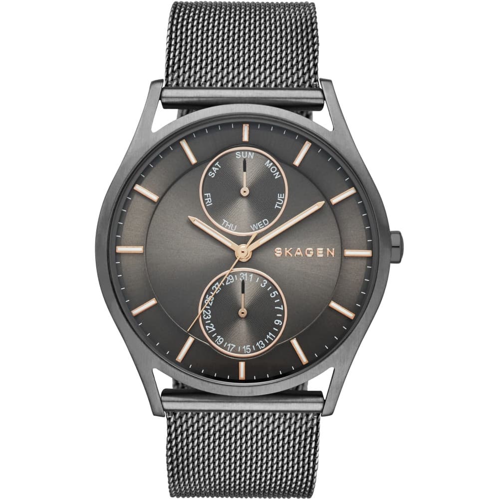 Skagen Montre Skagen en Acier Anthracite