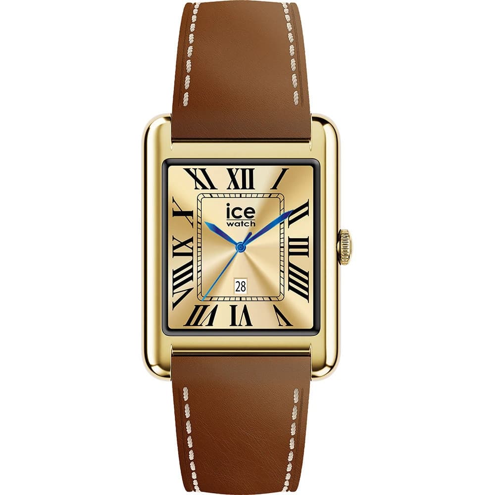 Ice Watch Montre Connectée Ice Watch Collection Ice Smart TKS 2.0 en Cuir Camel