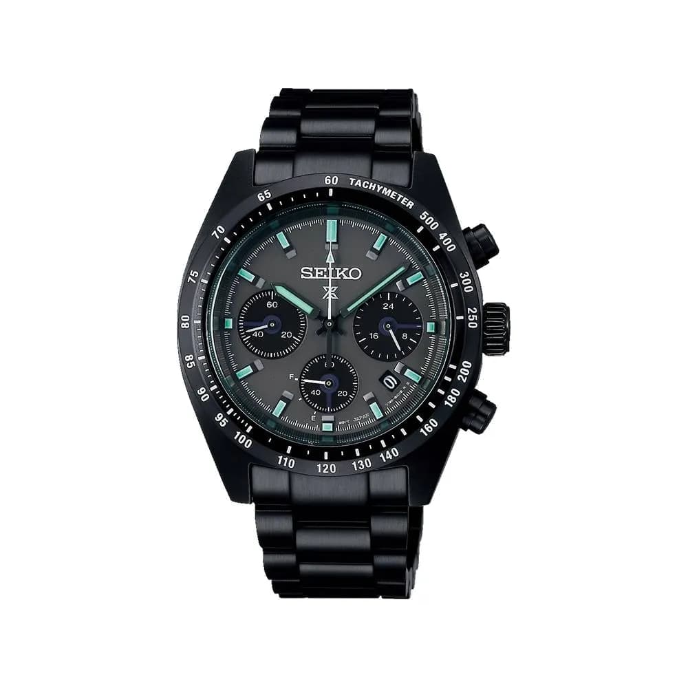 Seiko Prospex — cadran noir chronographe