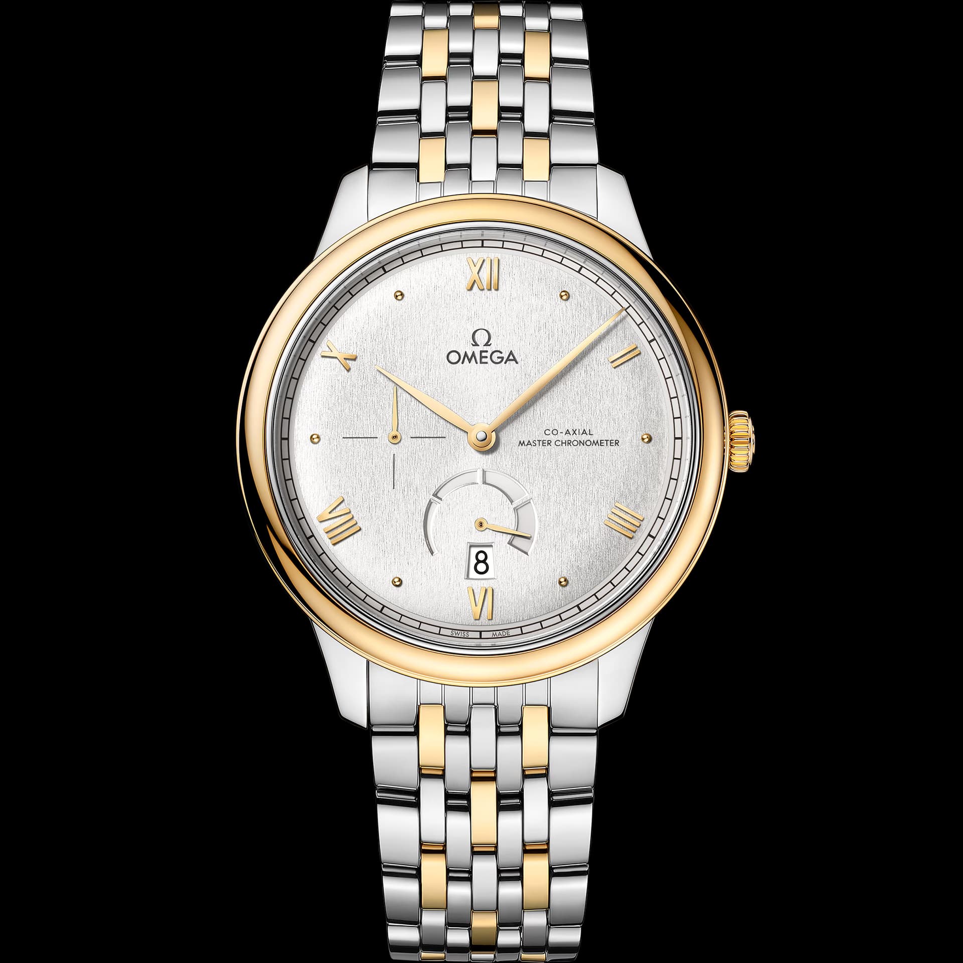 Omega De Ville 41 mm, acier - or jaune sur acier - or jaune