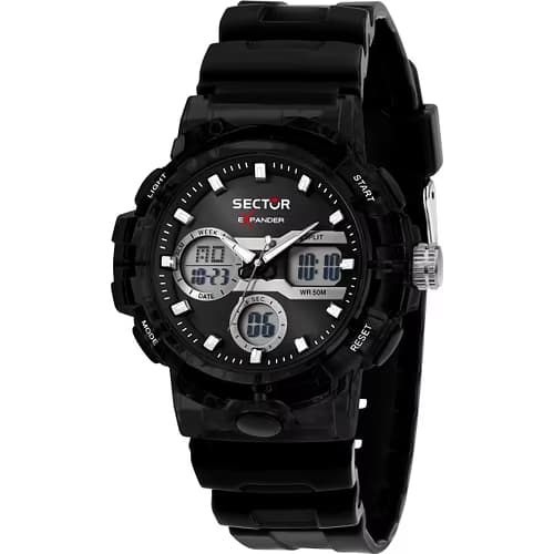Sector Montre Femme Sector Plastique Noir R3251242505