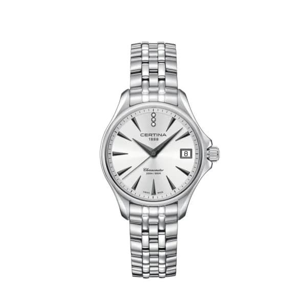 Certina Montre Certina DS Action Lady Diamonds Quartz Cadran Argent