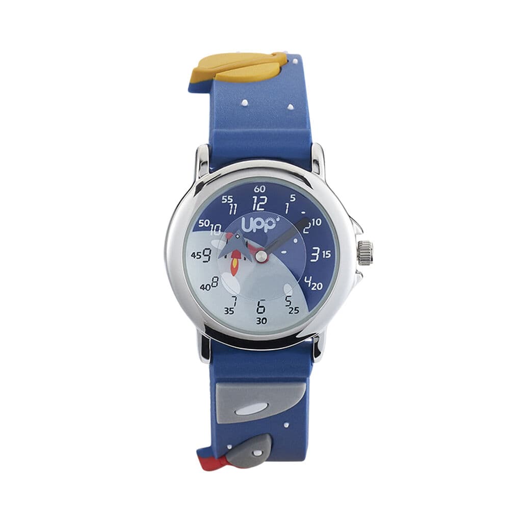 UPP Montre Upp Planete Blanc et Bleu