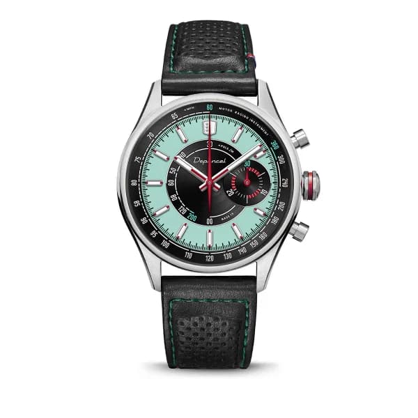 Depancel Montre Depancel Allure Valjoux 92 Worn&amp;Wound bracelet cuir