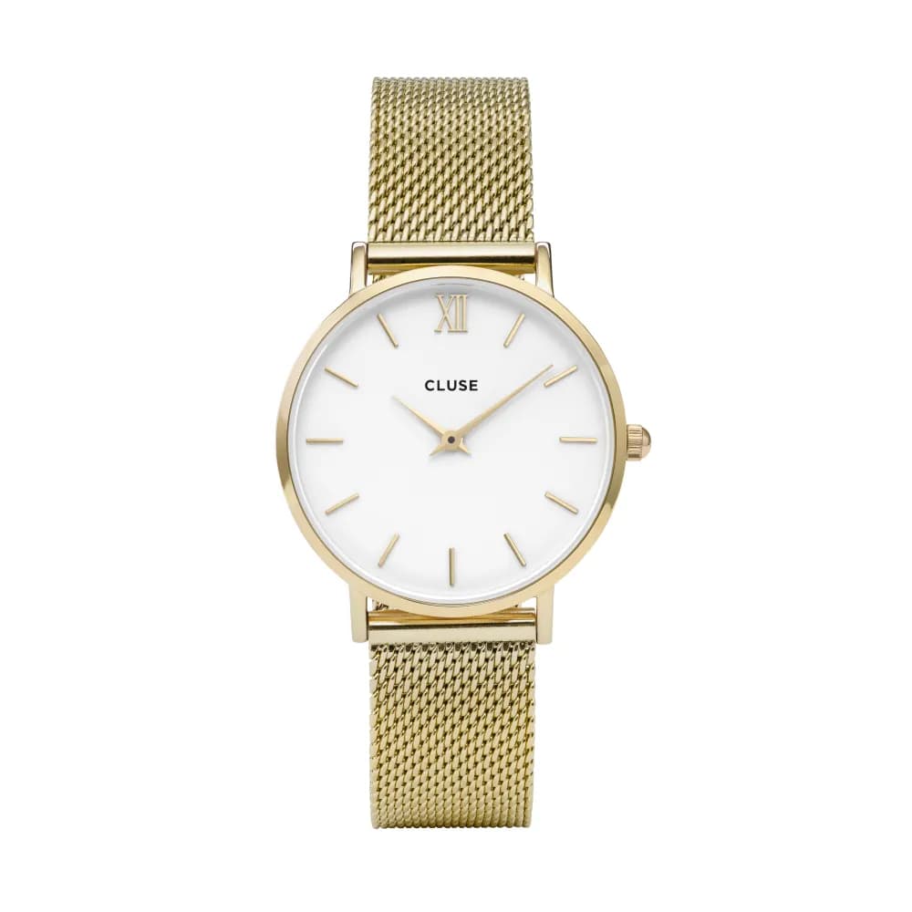 Cluse Montre quartz Femme Minuit Blanc