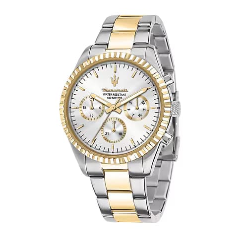 Maserati Montre Analogique Homme Maserati Acier Bicolore R8853100021
