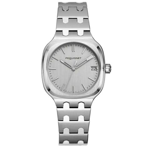 Pequignet Montre Pequignet Manufacture Concorde Automatique Cadran Argent - 9046433