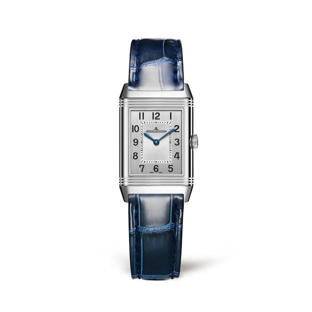 Jaeger-LeCoultre Montre Femme Reverso Argenté, Noir
