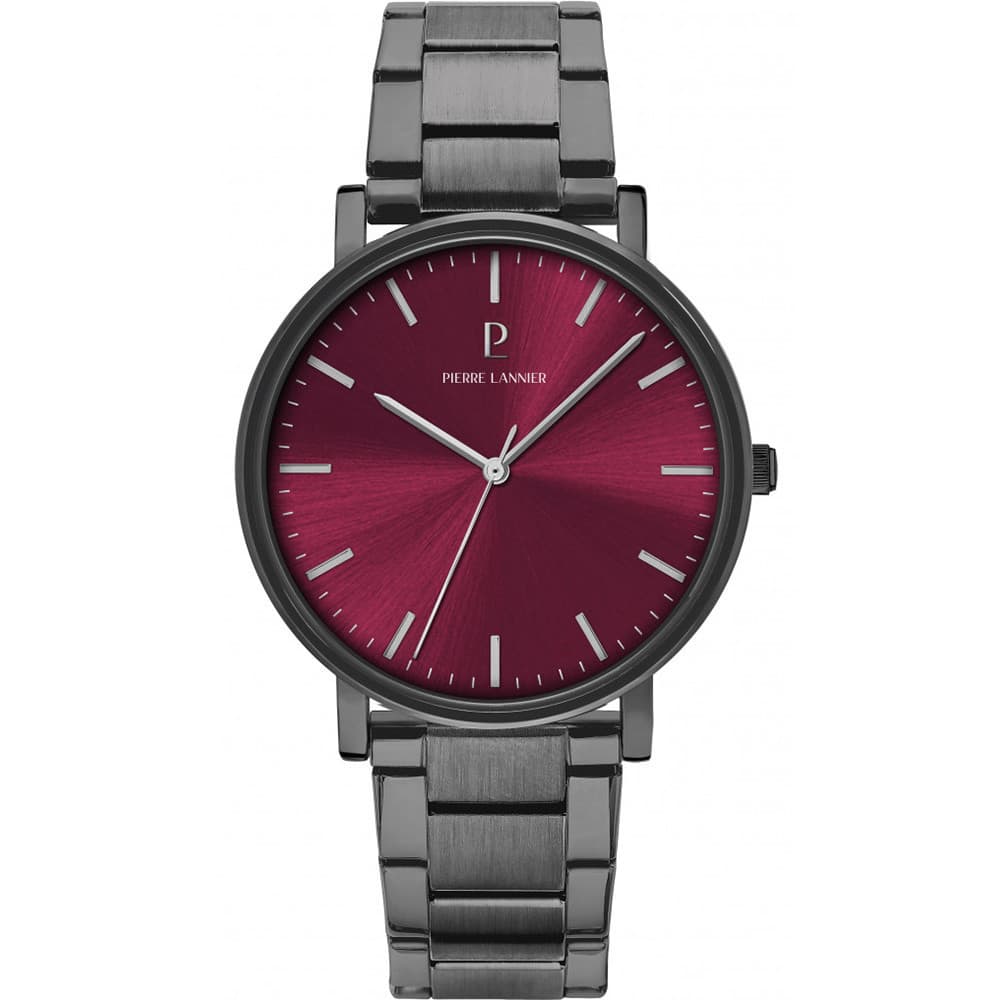Pierre Lannier Montre Pierre Lannier Collection Essential en Acier et PVD Gris