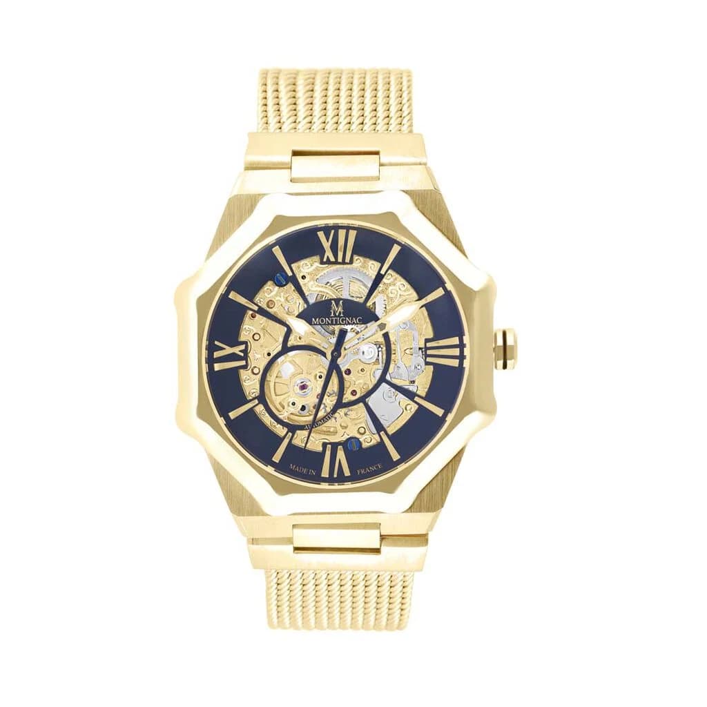 Montignac Montre Montignac Octogon Automatique Noir