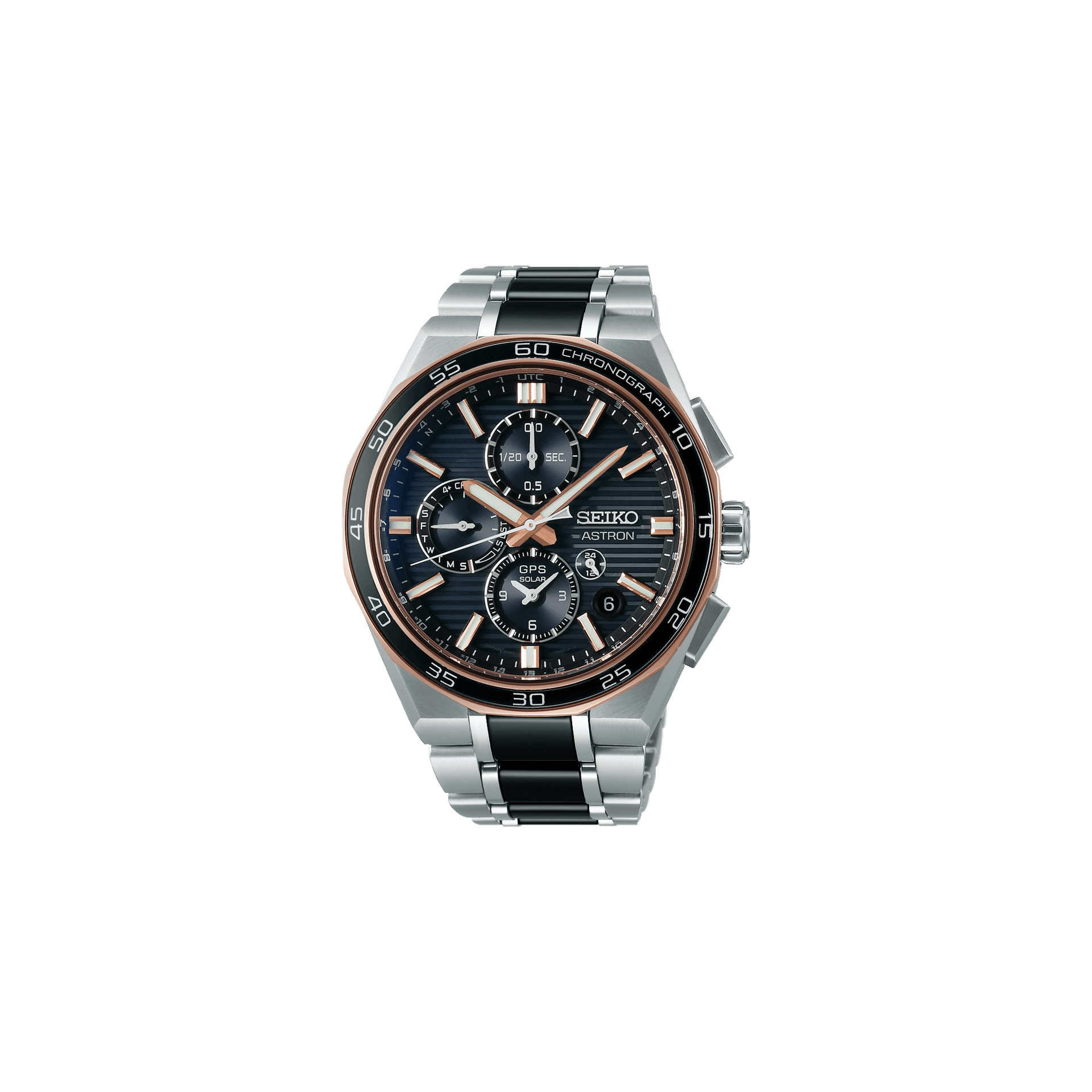 Seiko Astron — cadran bleu 44 mm