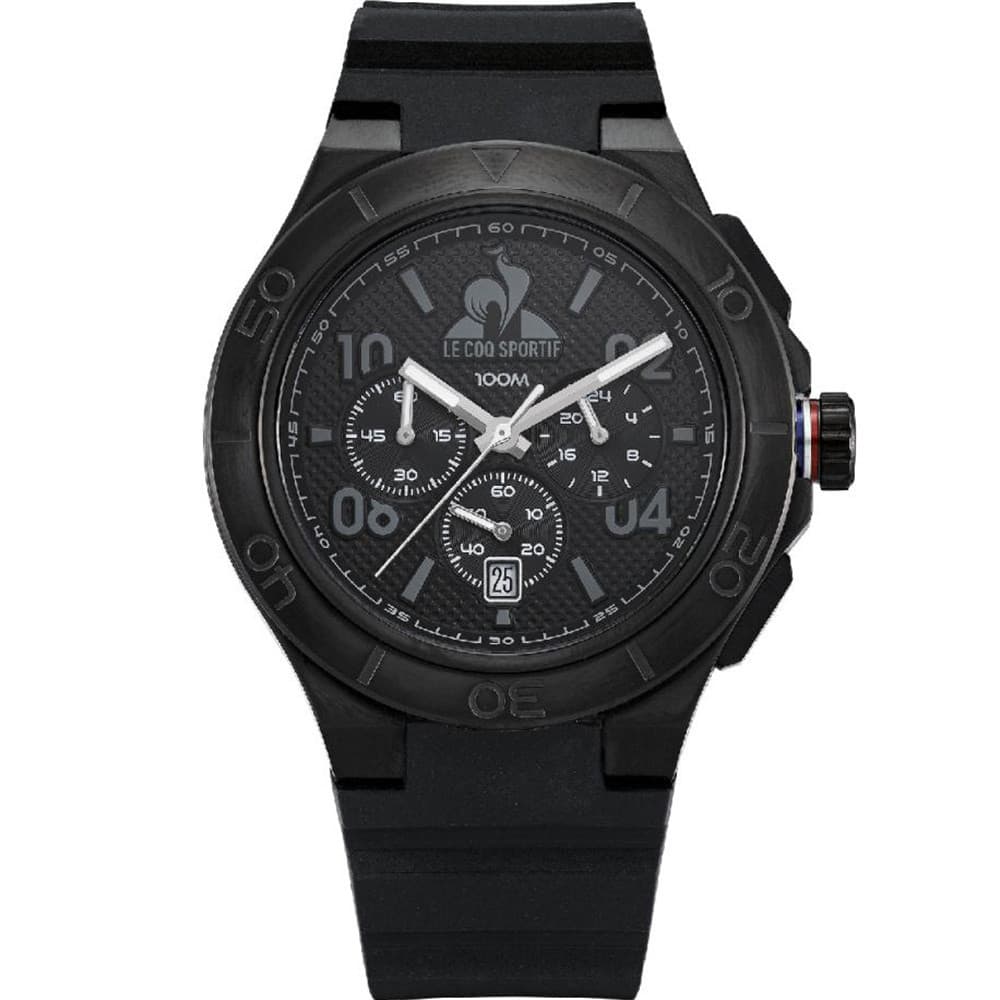 Le Coq Sportif Montre le Coq Sportif Collection Intégrée en Plastique Noir