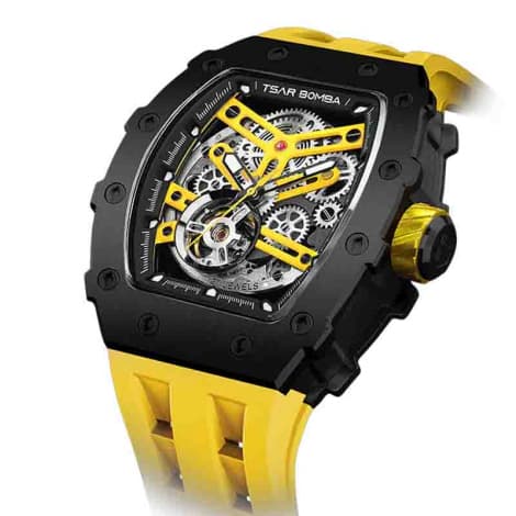 Tsar Bomba Montre Tsar Bomba - Elemental Series - Automatique - Jaune - TB8208A05